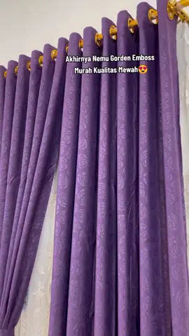 Gorden Smokring Emboss Purple Old uk 135x220cm😍🥰😘 #gordenembospolos #gordensmokring12ring #gordenembosmurah #gordenpintu #gordenminimalis #fypシ 