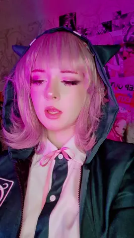 Teehee I feel so dead meow meow #chiaki #chiakinanami #chiakicosplay #chiakinanamicosplay #danganronpa #cherryknnife 