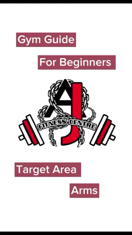 Gym guide for beginners. Target area: Arms #GymTok #beginnerworkout #guide 