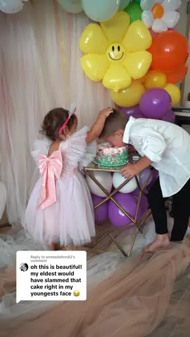 Replying to @emmadalton82  Marcus enjoyed being slammed in the cake and he said he will do that to everybody’s birthday from now on cause this is the funniest thing ever 🎂
