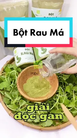 Bột rau má HaPuganic #chamsocda #botrauma #botraumasaylanh #hapuganic #hapuorganic #botthiennhien 