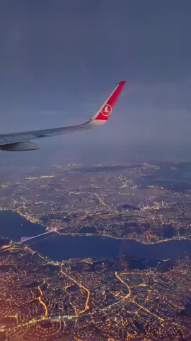 #istanbul from the #sky 🇹🇷  On my way to #Home - #Ukraine 🇺🇦 #turkishairlines #turkey #turkiye #stambul #aviation #travel #nightsky 