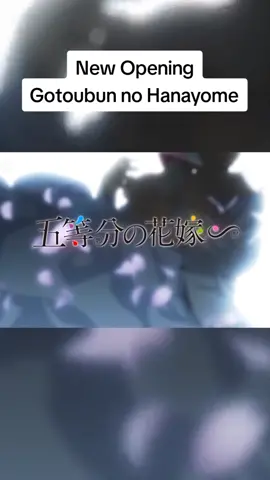 New Opening Gotoubun no Hanayome - #gotoubun #五等分の花嫁 #fyp #fypシ #fypp 