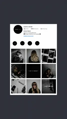 Aesthetic Instagram feed inspo for fashion brands 🖤   #instagram #igfeedplanning #instagraminspo #aestheticfeed #aestheticfeedinspo #fashionbrand #fashion #instagramcoach #instagramfeed 