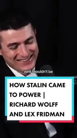 HOW STALIN CAME TO POWER?! RICHARD WOLFF AND LEX FRIDMAN #richardwolff #lexfridman  #lexfridmanpodcast #lexfridmanclips #stalin #ww2 #worldwar2 #ww #capitalismsucks #socialism #leftist #podcast 