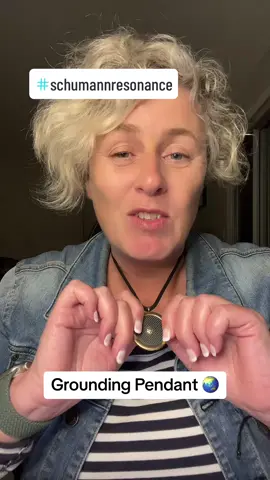 Grounding Frequency Pendant.  Remind your Body #alphabrainwaves #schumannresonance #groundingfrequencies #electromagneticresonance #supplementsthatwork #biohackingweightloss #earthfrequency #groundingyourself #humandesigntiktok 
