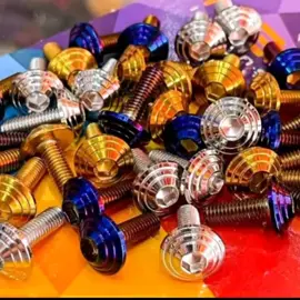 Heng 6x20 PER PIECE Spiral Mushroom, umbrella foot board bolt #motorcycleaccessories #motorcycleparts 