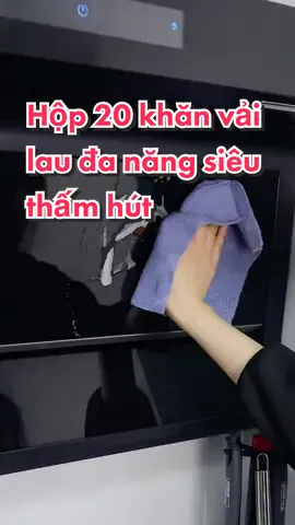 Hộp 20 khăn vải lau đa năng, siêu thấm hút, có thể tái sử dụng nhiều lần #khanvai #khanvaidanang #khanvailausieutham #hop20khanvailaudanang #giadungtienich 