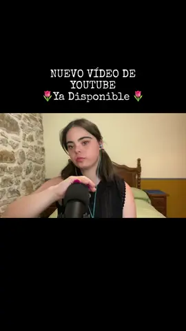 Como todos los miércoles… ¡Ya tenéis nuevo vídeo de youtube! ASMR variado ✨ (roleplay, tapping, maquillaje, naturaleza…) 💐 #fyp #parati #asmr #asmrsounds 