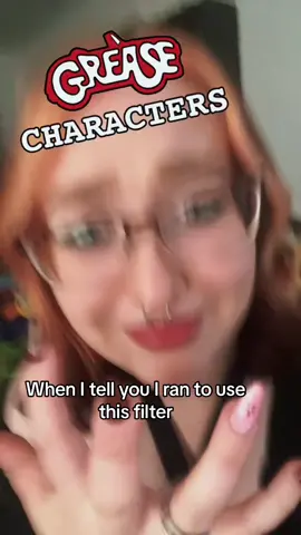 My fav movie since I was introduced to it at 5; Frenchy was always my favorite omg #grease #greasecharacters #kaylapoolexo #fyp 