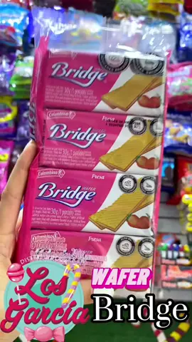 🍪𝐁𝐫𝐢𝐝𝐠𝐞🍪 ᴡᴀꜰᴇʀ❗️🤤 . ✅1.5$💸 ✅Cada paquete contiene 8 unidades🤤 . #distribuidoralosgarcia #distribuidores #confiteria #confites #snack #mayoristas #mayorydetal #almayorydetal #bridge #bridgewafer #chupetas #caramelos #golosinas #dulces #caracas #venezuela #viral #viralvideo #viraltiktok 