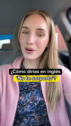 ¿Cómo dirías en inglés ‘No te soporto?’ 🙈 #Throwback #ariannitalagringa #holasoyariannita #ingles #aprende #inglés #learnenglish #english #inglesonline #englishteacher #mexico #venezuela #colombia #argentina #chile #españa #inglesfluido #aprenderinglesrapido #englishgrammar #cursoinglesonline #humor #comedy #fun #funny #divertido #reelsinstagram #reelsviral #reelsinsta #reel #reels