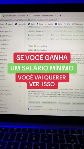R$ 3.600/mês já seria um bom começo pra você como freelancer?  #freelancer #upwork #upworkfreelancer #trabalhoremoto #rendaextraonline #ganhosemdolar #rendaonline #assistentevirtual #salariominimo #trabalhoemcasa #carteiraassinada 