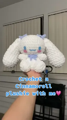 CROCHET CINNAMOROLL!!!☁️💗 Available for purchase (link in bio) . . Pattern by: @jaydedcrochet  IG: Crochetbysamt . . #sanrio #cinnamoroll #crochet #crochetsanrio #cinnamonroll #amigurumi #supershy #hellokitty #sanriocore #sanriogirl #sanriotiktok 