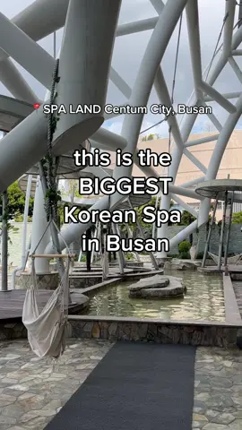 Have you been to a korean bath house/spa? This a must visit when in South Korea. So relaxing, pretty views, and fun to explore all the healing rooms. Also so cheap! #koreanspa #koreanbathhouse #southkoreatravelguide #busan #centumcity #luxuryspa #cheaptraveltips 