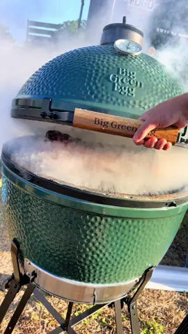 Smoking some prime rib on the @biggreenegg #ribeye #primerib #bbqtiktok #eats #dinnerrecipe #fypシ 
