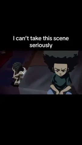 Riley thinks hes gay #boondocks #riley #huey #funny #fyp