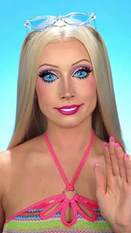 So many of you requested a barbie makeup tutorial, so here we go! I did another Barbie tutorial a month or two ago but it was a different technique with totally different brows; this one is more of the classic Barbie look in my opinion @kevynaucoin sensual Skin Enhancer in shade 5 @makeuprevolution IRL Filter foundation in F9 @hudabeautyshop Easy Bake setting powder in Sugar Cookie @benefitcosmetics Hola Bronzer for contouring @beautybaycom Bright 2.0 eyeshadow palette @ttdeyeofficial colored contacts in Libra @amazon natural blonde wig #barbie #barbiemakeup #BarbieMovie