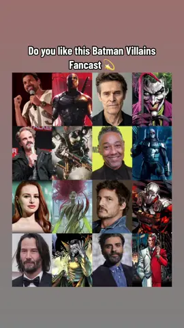 Imagine this fancast 👀 #manubennett #williamdefoe #stevenogg #giancarloesposito #madelinepetsch #pedropascal #keaureeves #oscarisaac #dcu #dc #fyp #fypシ #foryoupage #viral