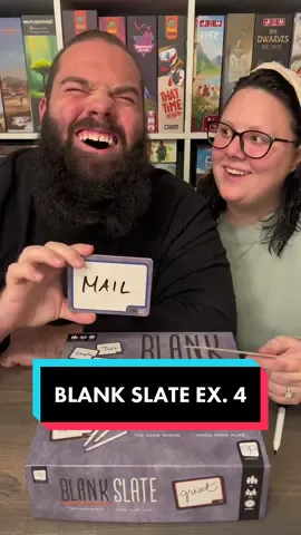 Can we score ONE point today?! This game is Blank Slate! #boardgames #GameNight #couple #fun 