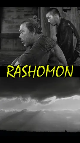 Rashomon #rashomon #akirakurosawa #cinejapones #japanesecinema #prozaccinema