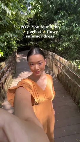 Did I nail the camera work? 🫣 The Serene Dress launches on 8 Aug. #sustainablestyling #consciousstyle #fyp #sofiarichietrend 