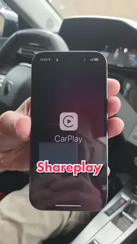 Shareplay via Carplay van iPhone #iphonetricks #Tech #gadget 