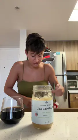 I need to try it with applesauce #seamoss 