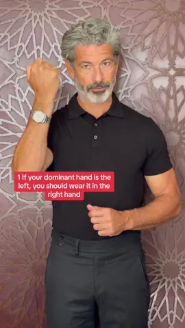Hand watch etiquette !!  #tips#gentleman#watch#etiquette#rules#suggestions#