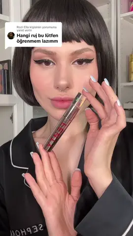 @Rozi Ella adlı kullanıcıya cevap veriliyor Fenty Icon Velvet Liquid Lipstick - MVP ❤️‍🔥 #öneri @Fenty Beauty 