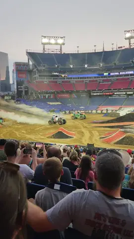 Monster Jam World Finals XXII - Racing Qualifying | Lucas Oil Stabilizer vs Grave Digger - Orange | #monsterjam #monsterjamfans #monsterjamworldfinals #gravedigger #gravediggerfan #lucasoil #lucasoilstabilizer #fyp #fypシ #fy #foryou #foryoupage #tiktok #video #viral #reels #racing #dirttrackracing #dirttrack #motosport #Love #fun #follow #monstertruck #monstertrucks #nissanstadium #nashville 