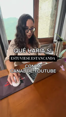 Éstas son las 4 cosas que harían si tuviese un canal estancado. puede que tu canal de YouTube esté estancado, porque YouTube no sabe a quién recomendarle tu contenido. Este es el problema de haber variado demasiado tu contenido y no haber respetado tu nicho. Puede también que estés haciendo contenido que no le interesa demasiado a las personas #monetizaryoutube #creceryoutube #marcapersonal 