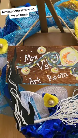 #artroom #artstudio #artteacher #artschool #artacademy #vangogh #starrynight #art #artist #classroom #artclassroom #vincentvangogh #artsupplies #teacher #school #backtoschool #decor #decorate #artistsoftiktok #futureartist #success #finally #elementaryschool #middleschool #juniorhigh #illinois #schoolsupplies 