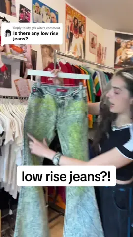 Replying to @My gfs wife we got LOADSSS listing them online today :) #lowrisejeans #rogue #nycvintage #misssixty 