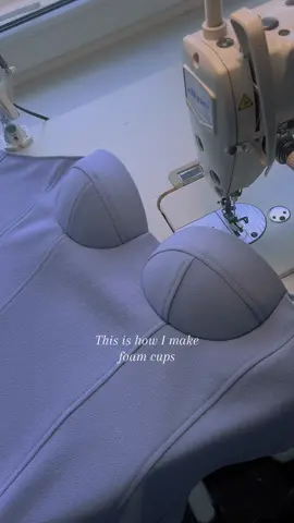 Have you ever tried sewing foam cups? 