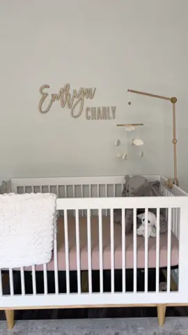 Everything linked on my amazon storefront ✨ link in bio #nurseryreveal #nursery #girlnursery #nurserydecor 
