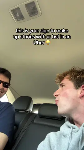 The Uber driver at the end 😭 (ib @Ariel Davies!)