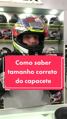 Como saber o tamanho correto do seu capacete. Se liga na dica! 👀🪖 #capacete #helmet #moto #motorcycle #motobr #dicamoto #motodica 