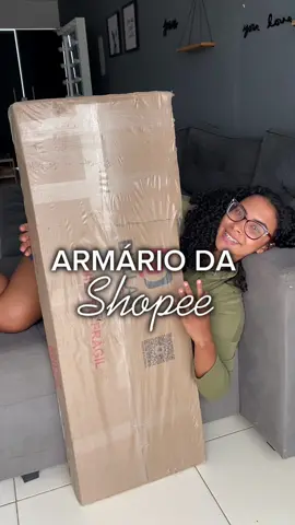 Armário multiuso da shopee  Eu amei! #armario #armariomultiuso #shopee #fyy #comprasnashopee #compreinashopee #viralvideo 