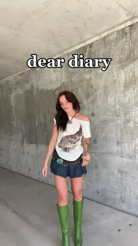 it was a part of my life that shaped so much of who I am. #thriftedootd #thoughts #stylejourney 