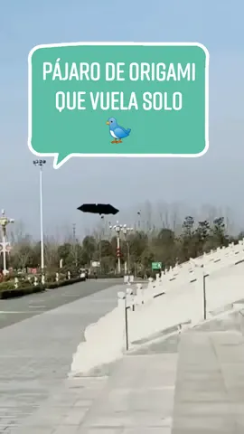 ¿Pájaro de origami que vuela solo? 🐦🤯 #origamiemprendedor #arte #manualidades #origami #cursoonline #origamitutorial 