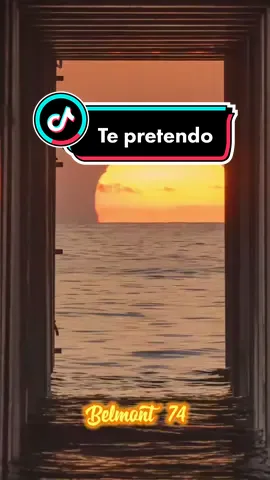 °°TE PRETENDO de DANIEL GONZALEZ°° en voz de RICARDO VONTE #ricardovonte #poesia #poema #poemaamor #sunset 
