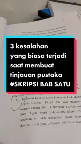 [Baca Caption] Yuk yuk bahas tinjauan pustaka. Ini part terakhir di sesi bab 1 kali ini yaa. 1. Sebaiknya jumlah tinjauan pustaka lebih dari 3 2. Tidak harus dari skripsi, boleh juga dari jurnal 3. Relevan dengan masalah dan topik skripsi kamu 4. Jangan lupa sampaikan persamaan dan perbedaannya 5. Akan lebih baik jika di bagian akhir kamu simpulkan lagi secara umum sehingga kebaruan penelitiannya terlihat. Goodluck yaa gaisss🫶🏻#tipsmusfiahsaidah #semangatlulus #wisudayuk 