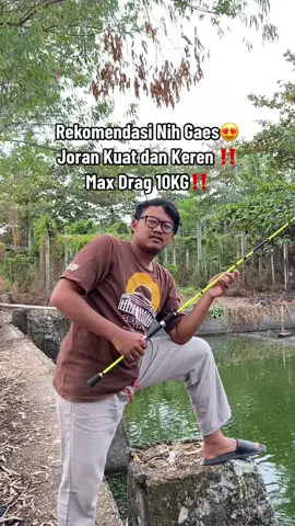 Joran Kolam Sambung Tengah Dengan Warna Yg Keren dan Juga Kuat, Bisa Jadi Rekomendasi Nih Gaes ‼️😍🥰#fyp #fypシ #zxycba #joranmelengkung #fishing #paketlengkap 