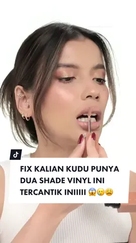 kalian kudu punya sihhhh shade vinyl ink DUA INIH! TOLONG DONG SEGERA MASUK INDO SHADE INI HEYYY @maybelline_indonesia 😩😩😩 ! #fypdonggggggg #maybelline #maybellinevinylink #jakartaxbeauty #jxb2023 #sabrinachairunnisa #lipgloss #liphack #makeuptutorial #makeupchallenge #makeuphacks 