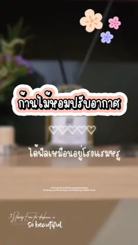 #แนะนำ #ก้านไม้หอมปรับอากาศ #hankyhouse #ดีต่อใจ 