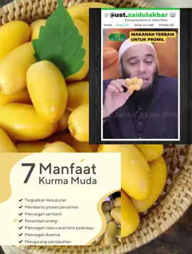 Cobaain kurma muda selain buat promil banyak banget manfaat-Nya 🥰 #kurmamuda #kurmamudakuning #kurmamudapromil #promilkurma #fyp #fypシ #fypシ゚viral #fypage #fypdongggggggg 
