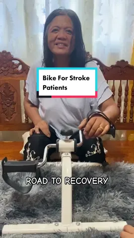 Road to Recovery 🫶 #stroke #strokerecovery #exercise #minibike #strokeexercises 