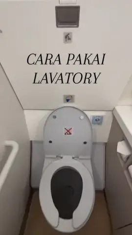 be a smart passanger!😉 #lavatorytutorial #airbus320 #cabincrew 