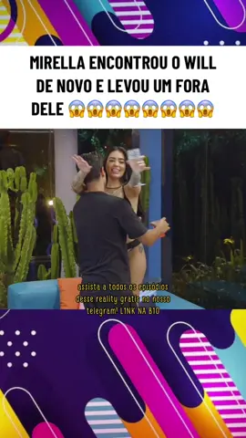 Esses dois tem um rolo eterno ein kkkk #rioshore #realityshow #mirella #mcmirella #deferiascomex 